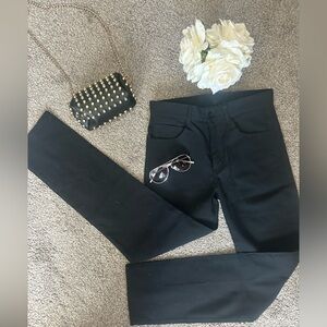 Helmut Lang, designer, Black, Straight Leg Jeans, NWOT, size 4